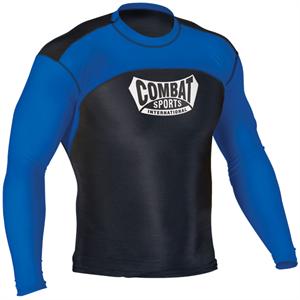 Blue Streak Rash Guard Shirt